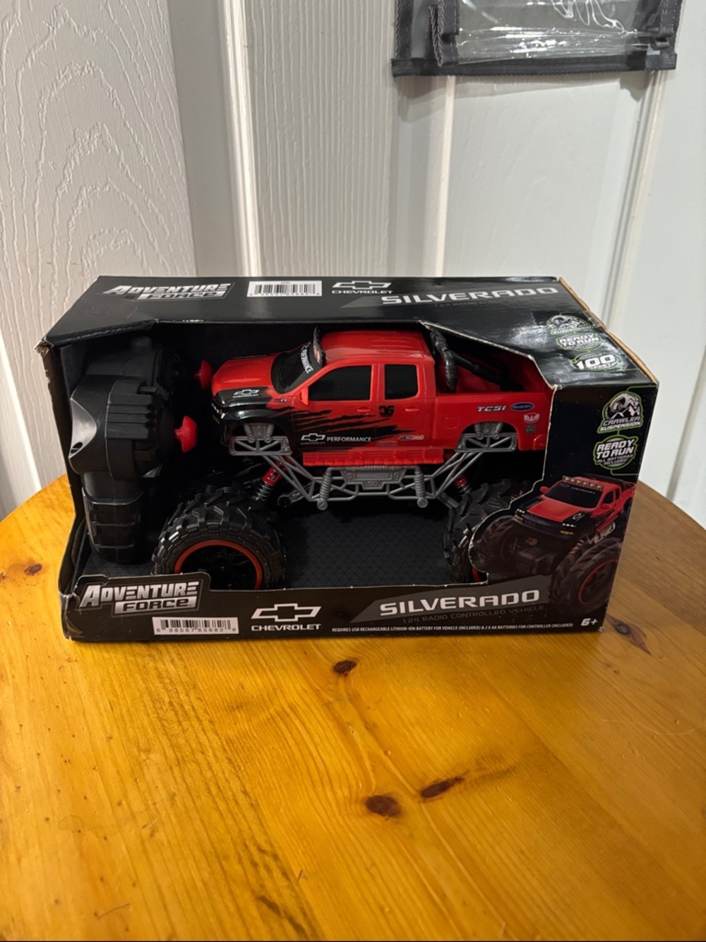 Adventure Force Red Chevy Silverado 4x4 Remote Control Truck NWT